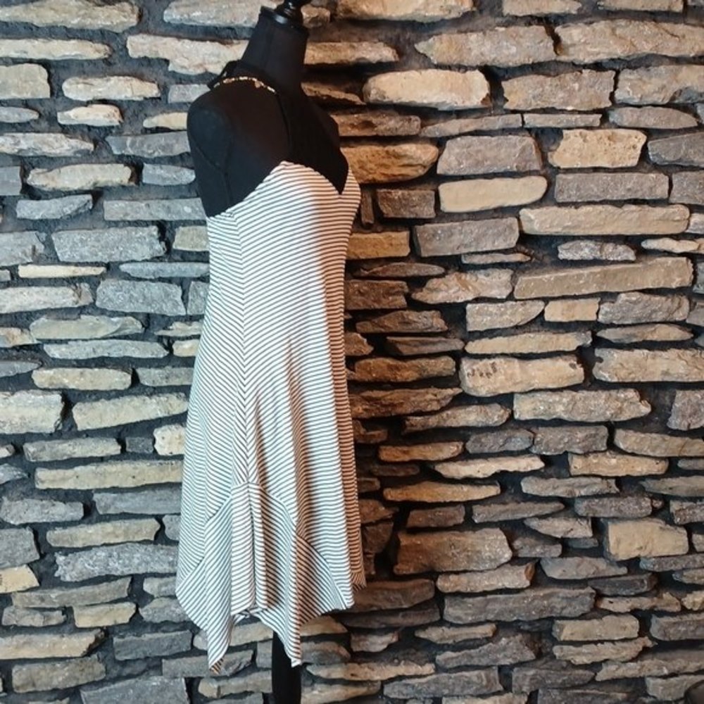 Altard State asymmetrical stripes halter style dress sz XS - Picture 5 of 10